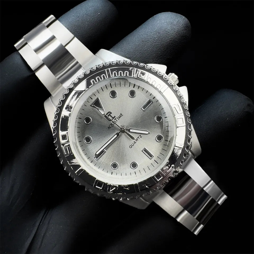Stylish Aquatime Chain Analogue Watch for Men & Boys