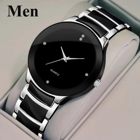 Classic Luxury Watch for Men / Boys – Stylish Stainless Steel Analog Quartz Men Watch
