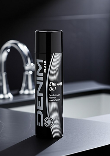 Denim Original Shaving Gel For Men, 200ml – Smooth Foam For Easy, Comfortable Shave, Fresh Masculine Scent, Protects Skin While Shaving Daily