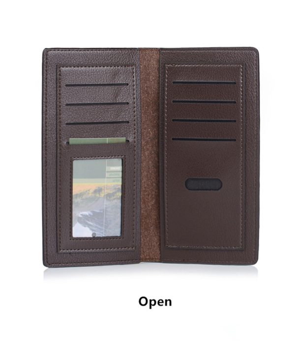 Jeep Buluo Brand Wallet Clutch Carteira Masculina Men Leather Men Wallets Business Brand Card Holder Purse | Men’s Wallet