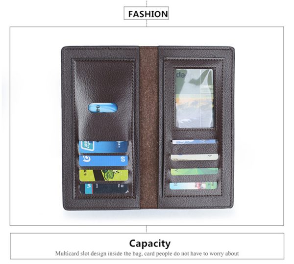 Jeep Buluo Brand Wallet Clutch Carteira Masculina Men Leather Men Wallets Business Brand Card Holder Purse | Men’s Wallet