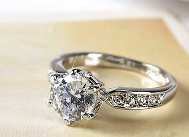 Imported Zircon Ring Adjustable
