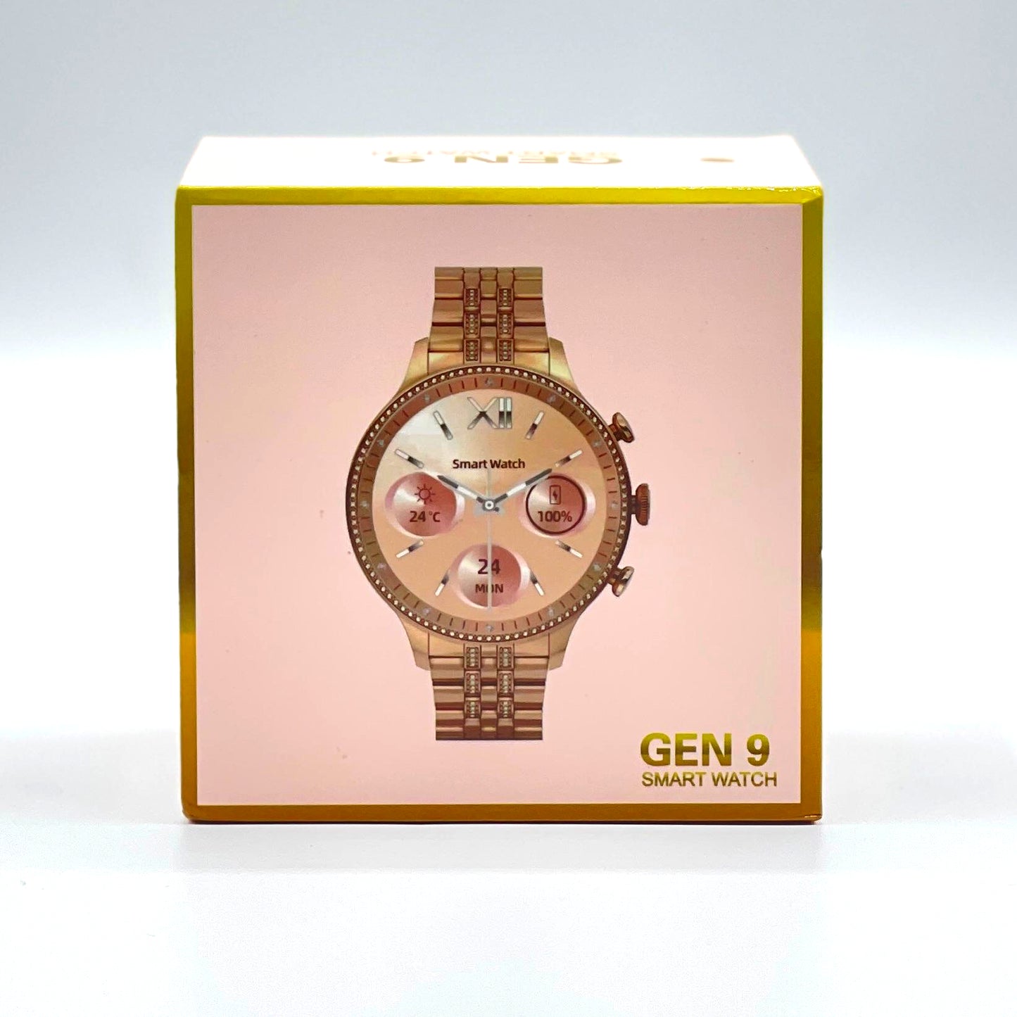 Gen 9 Smart Watch For Women β Elegant Fitness & Lifestyle Watch With 2 Interchangeable Straps