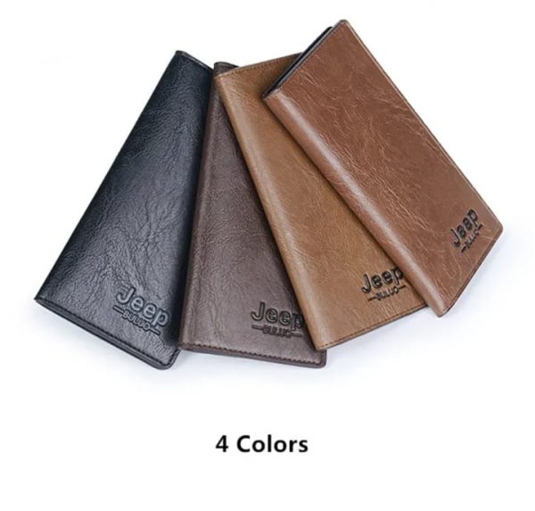 Jeep Buluo Brand Wallet Clutch Carteira Masculina Men Leather Men Wallets Business Brand Card Holder Purse | Men’s Wallet