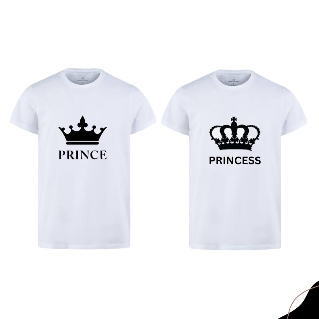 Combo Of Dad To Be & Mom To Be Style White T-shirt With Cute Design – Best Quality T-shirts For Girls | T-shirt For Women – T-shirt For Men