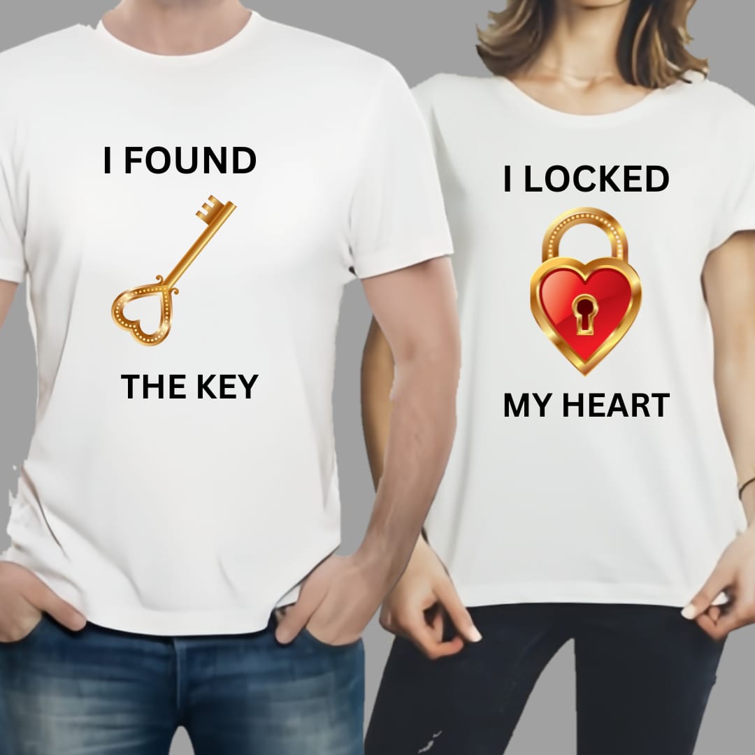 Combo Of Dad To Be & Mom To Be Style White T-shirt With Cute Design – Best Quality T-shirts For Girls | T-shirt For Women – T-shirt For Men