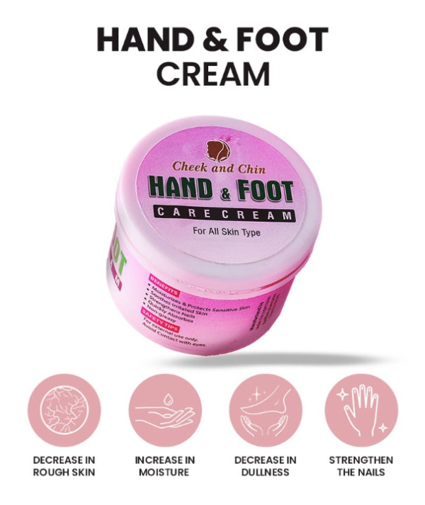 Hand & Foot Care Cream – Deep Moisturizing And Nourishing Formula For Dry, Sensitive Skin Protection And Softness (50 Gram)
