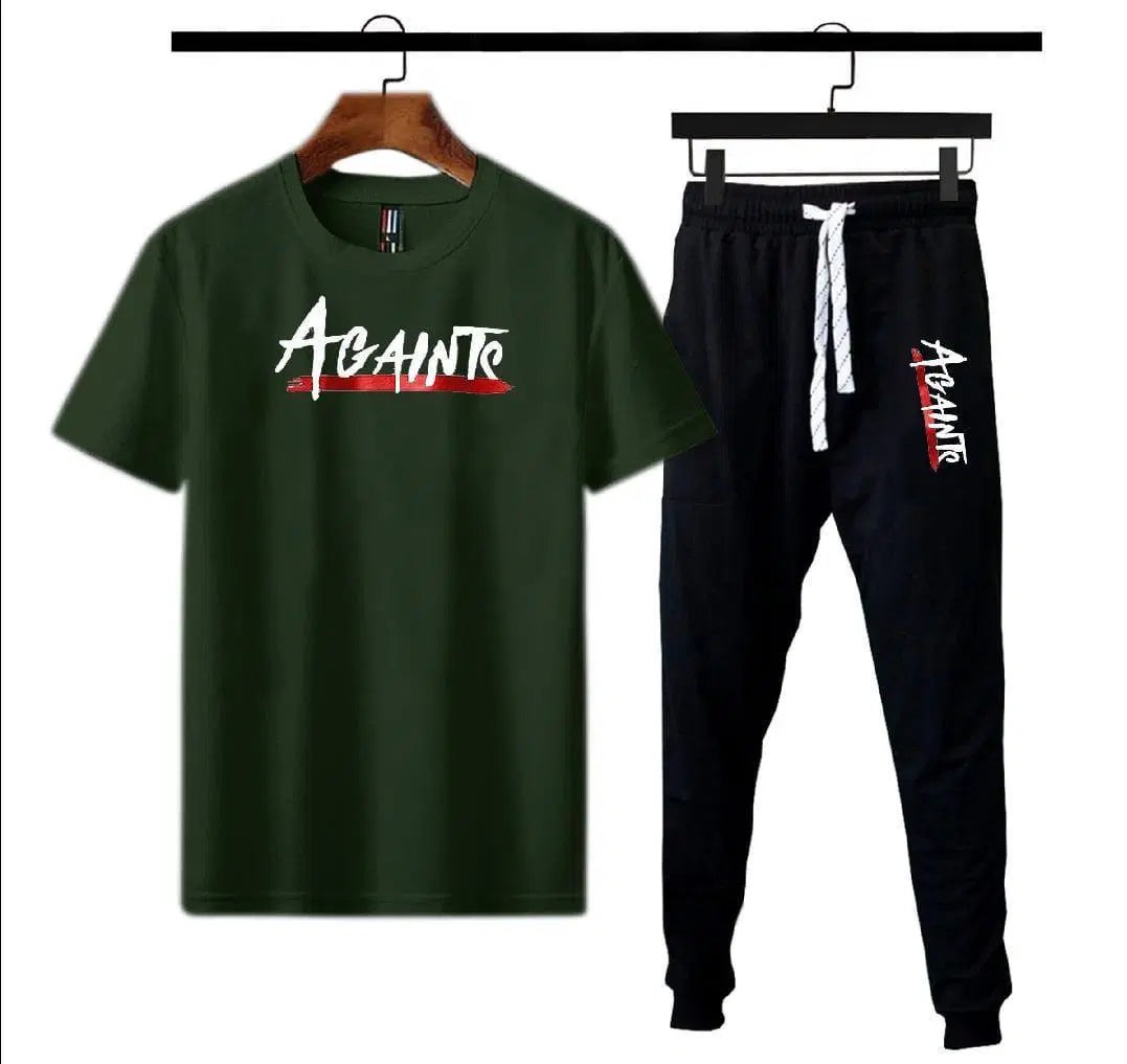 Mens Cotton Printed Track Suit
