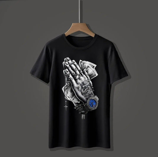 Men's Graphic Sublimation Jersey T-Shirt - 1 Pc Round Neck in Black,Grey color
