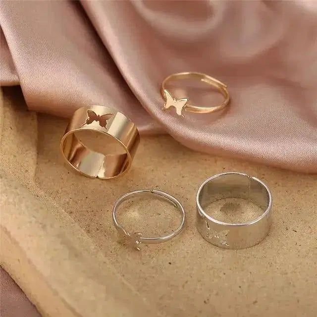 Rings Set - Pack Of 4