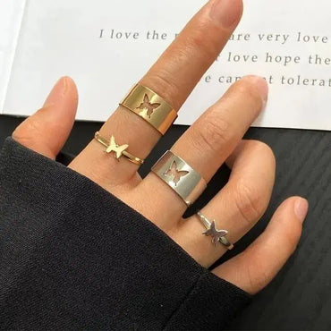 Rings Set - Pack Of 4