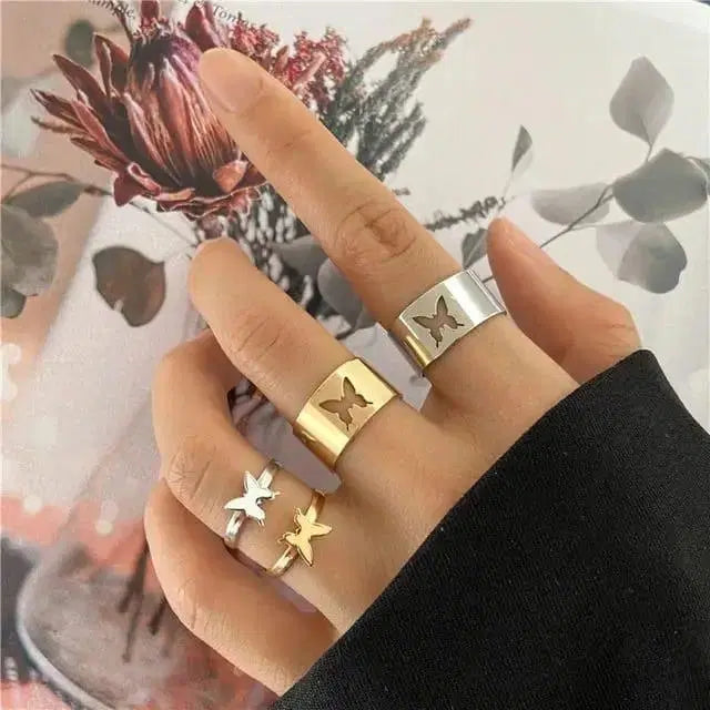 Rings Set - Pack Of 4