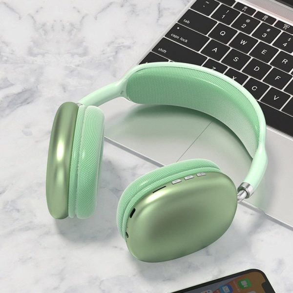 P9 Pro Max Wireless Bluetooth Headphones β Premium Over-ear Headset  For Music, Gaming, Travel, And Daily Use β Best Headset β Random Color
