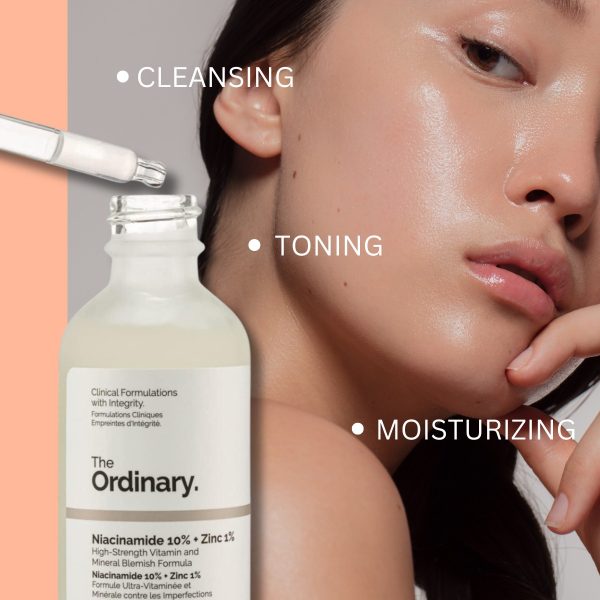 The Ordinary Skin Brightening Niacinamide 10% + Zinc 1% serum 30ml + Glow Natural Glutathione Alpha Arbutin Skin Brightening Cream (50g) + Kashees Eventone High Coverage Liquid Foundation (random Shades) 45ml