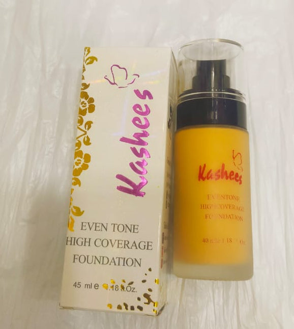 The Ordinary Skin Brightening Niacinamide 10% + Zinc 1% serum 30ml + Glow Natural Glutathione Alpha Arbutin Skin Brightening Cream (50g) + Kashees Eventone High Coverage Liquid Foundation (random Shades) 45ml