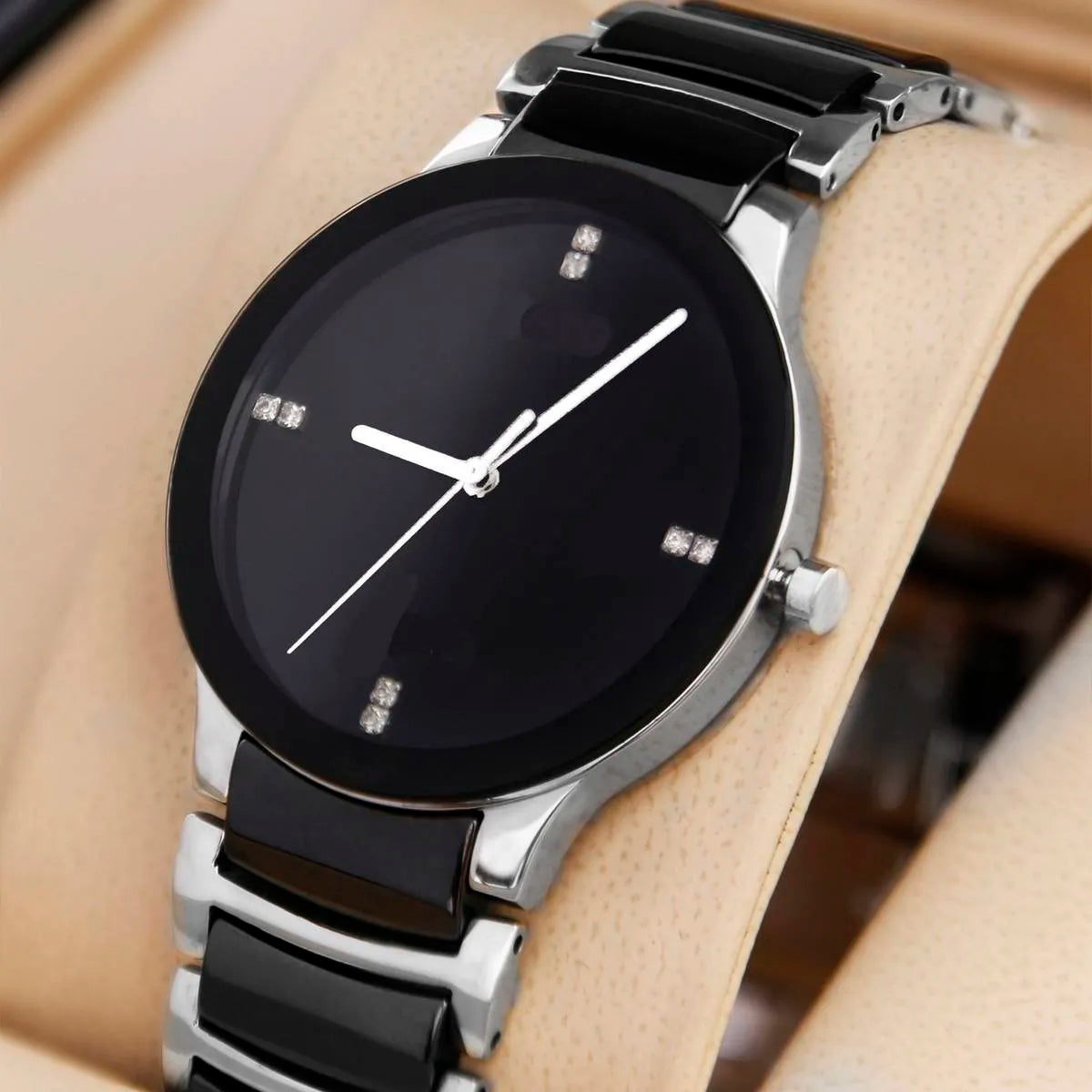 Classic Luxury Watch for Men / Boys – Stylish Stainless Steel Analog Quartz Men Watch