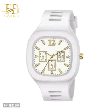 Square Watch for Men Boys | Stylish Stainless Steel Analog Quartz Men’s Watches