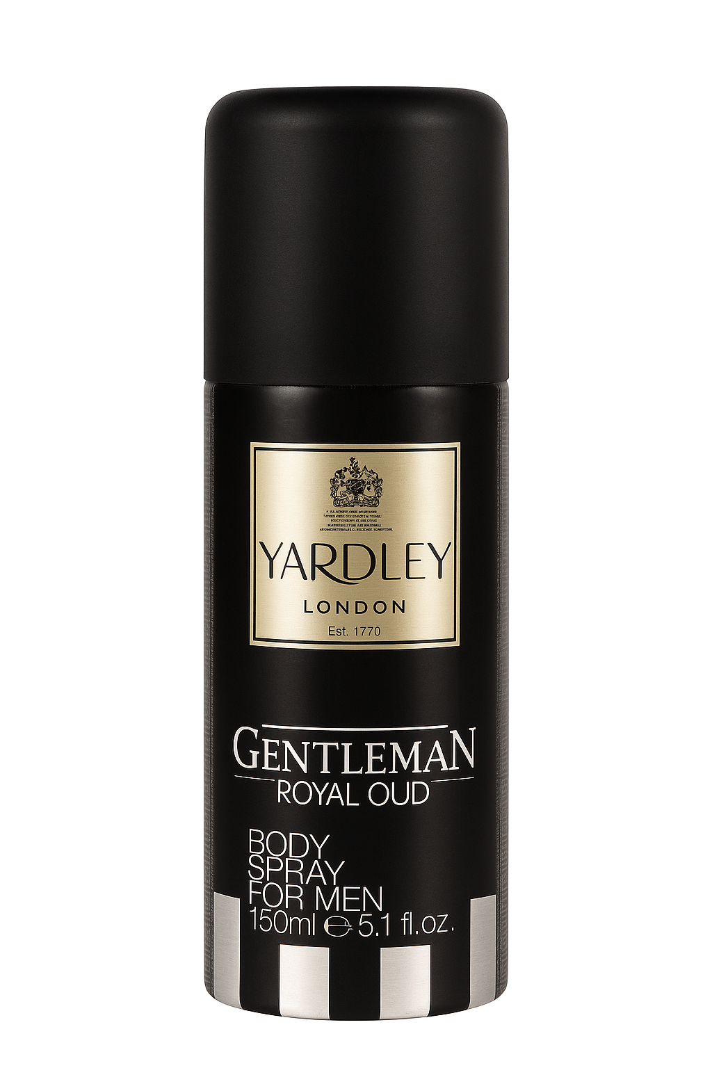 Yardley London Gentleman Elite Deodorant Body Spray For Men – 150ml | Long-lasting Elite Fragrance