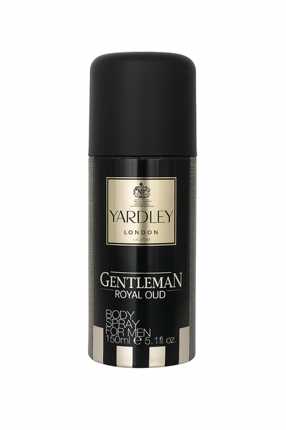 Yardley London Gentleman Elite Deodorant Body Spray For Men – 150ml | Long-lasting Elite Fragrance