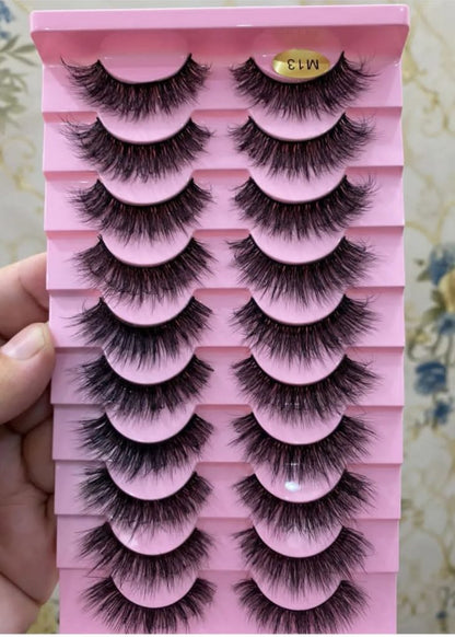 (10 Pack) Eyelashes