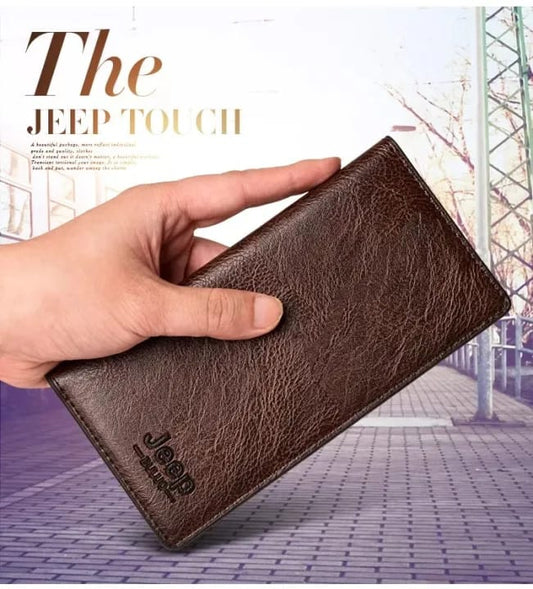 Jeep Buluo Brand Wallet Clutch Carteira Masculina Men Leather Men Wallets Business Brand Card Holder Purse | Men’s Wallet