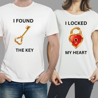 Combo Of Dad To Be & Mom To Be Style White T-shirt With Cute Design – Best Quality T-shirts For Girls | T-shirt For Women – T-shirt For Men