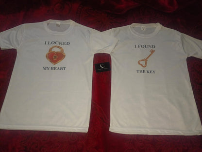 Combo Of Dad To Be & Mom To Be Style White T-shirt With Cute Design – Best Quality T-shirts For Girls | T-shirt For Women – T-shirt For Men