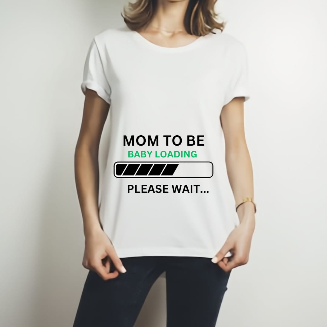 Combo Of Dad To Be & Mom To Be Style White T-shirt With Cute Design – Best Quality T-shirts For Girls | T-shirt For Women – T-shirt For Men