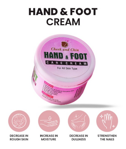 Hand & Foot Care Cream – Deep Moisturizing And Nourishing Formula For Dry, Sensitive Skin Protection And Softness (50 Gram)