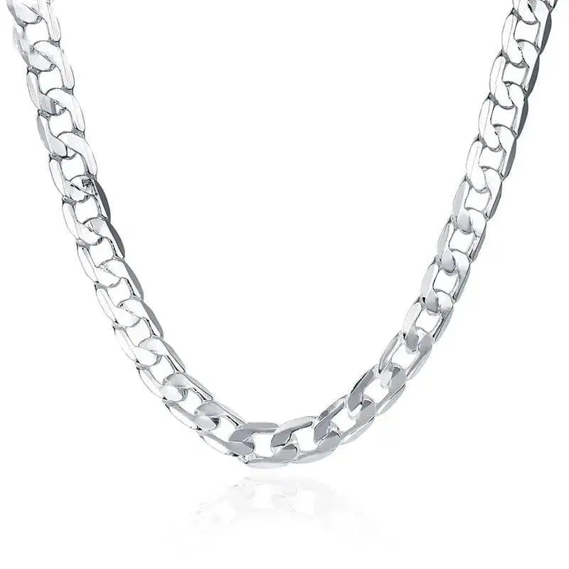 Cuban Stainless Chain Necklace For Boys