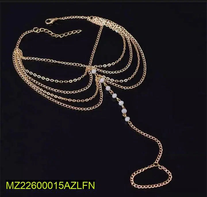 Beautiful Anklet, Golden
