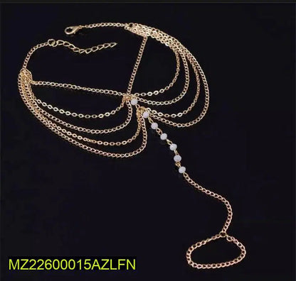 Beautiful Anklet, Golden