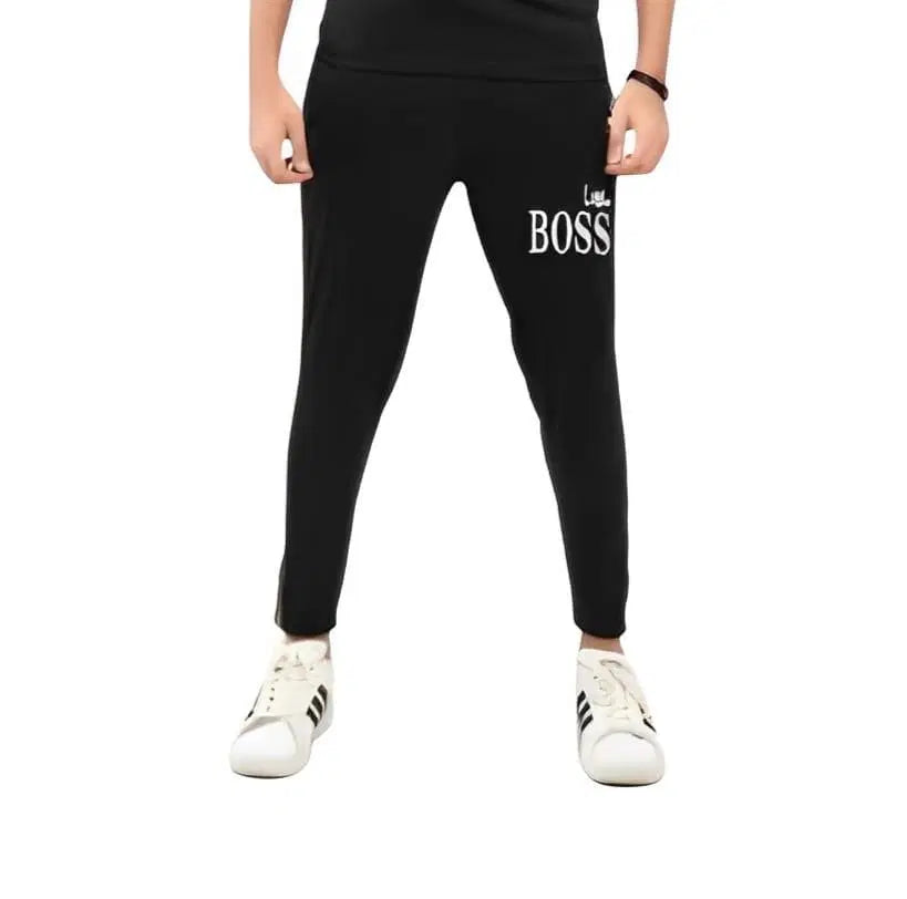 2 Pcs Men's Micro Printed Track Suit