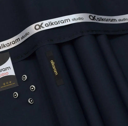 Men’s Unstitched Wash And Wear Plain Suit