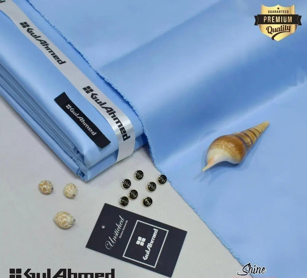 Men’s Unstitched Cotton Sotton Plain Suit