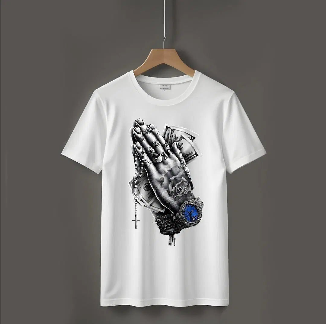 Men's Graphic Sublimation Jersey T-Shirt - 1 Pc Round Neck in Black,Grey color