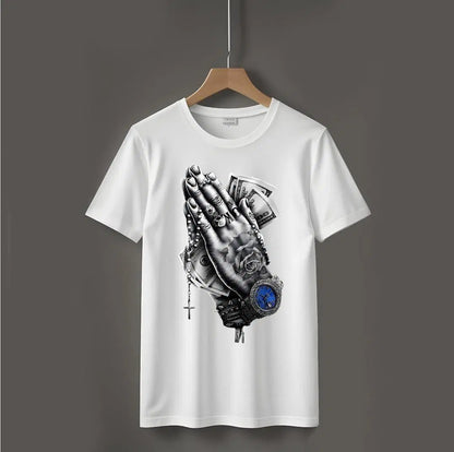 Men's Graphic Sublimation Jersey T-Shirt - 1 Pc Round Neck in Black,Grey color