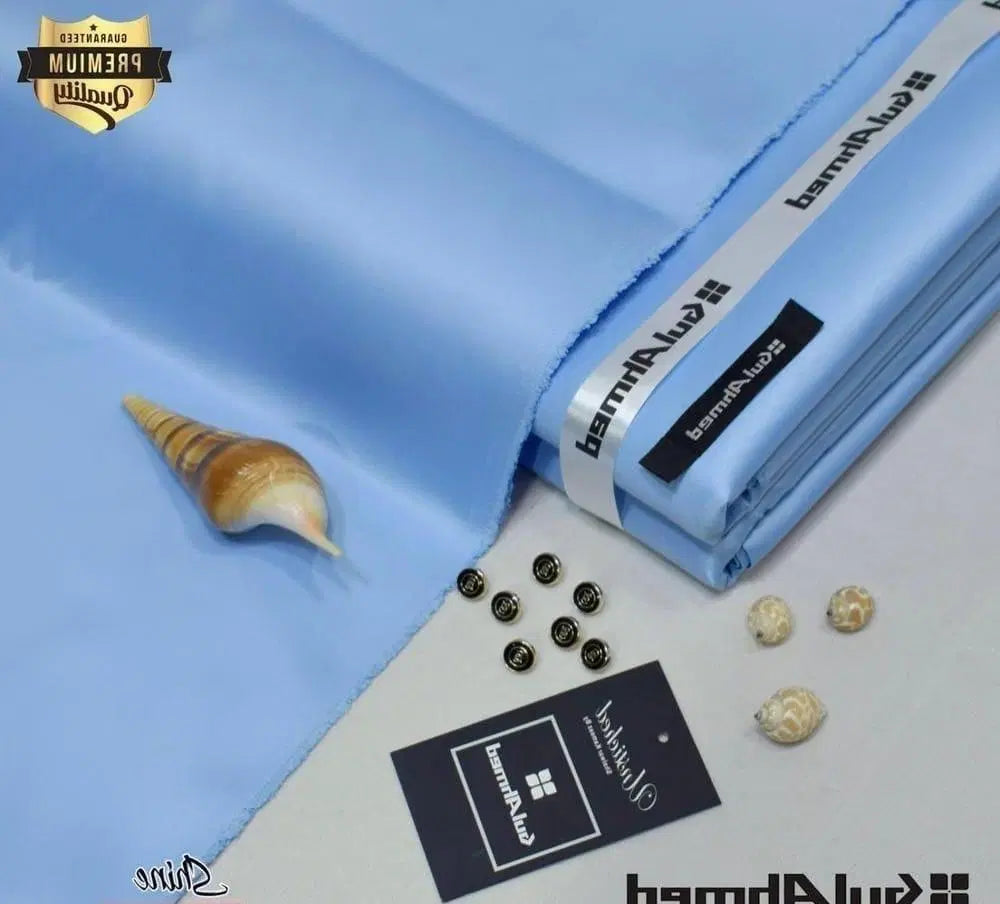 Men’s Unstitched Cotton Sotton Plain Suit