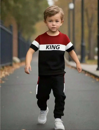 Stylish Micro Tracksuit for Kids - 2 Pcs for Kids