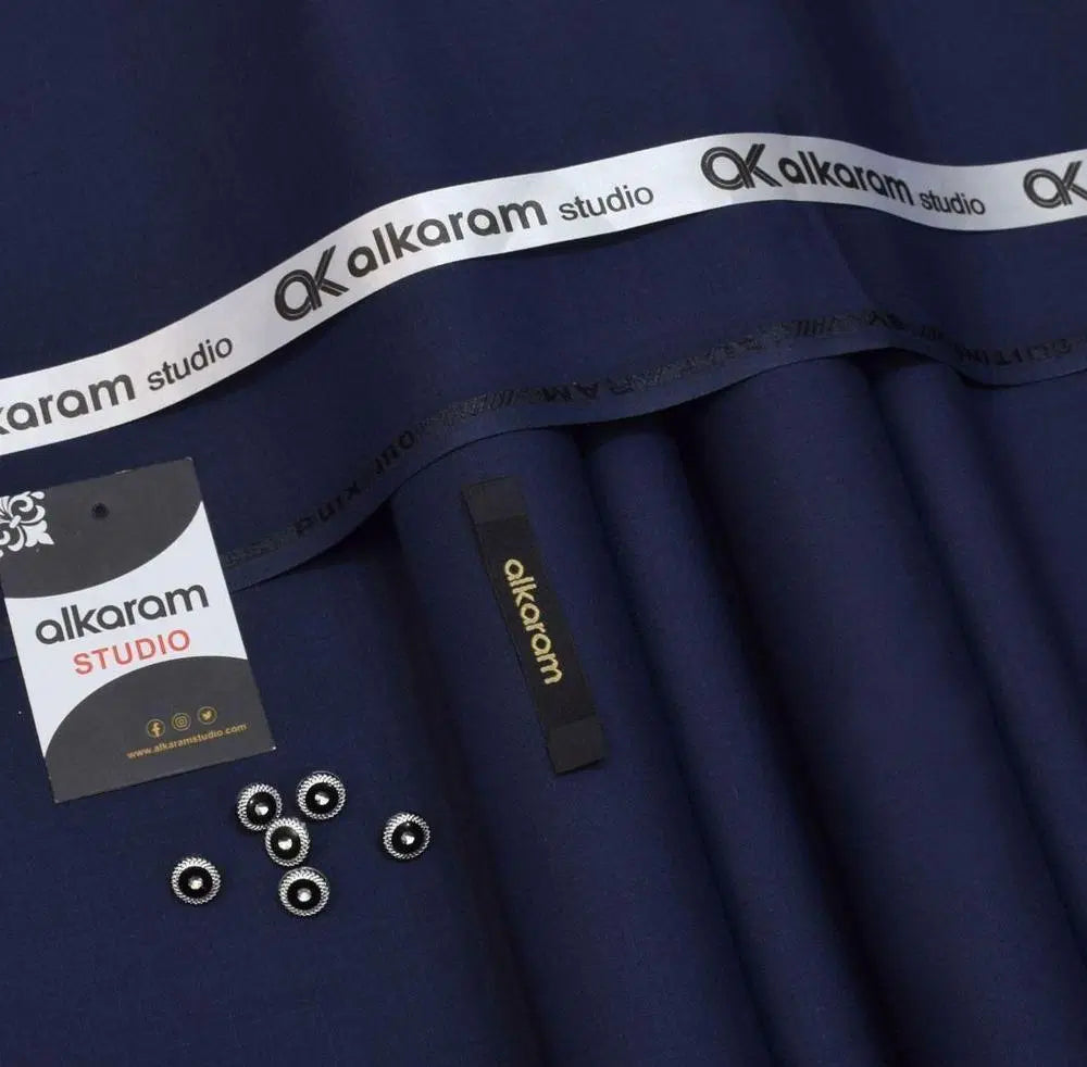 Men’s Unstitched Wash And Wear Plain Suit