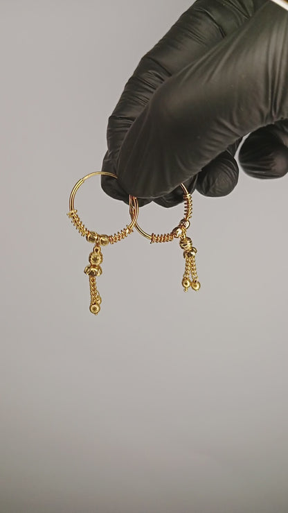 Luxurious Gold Plated Earring Set For Girls And Women – Gold Plated Earrings – Specially For Daily Routine Use – Without Box
