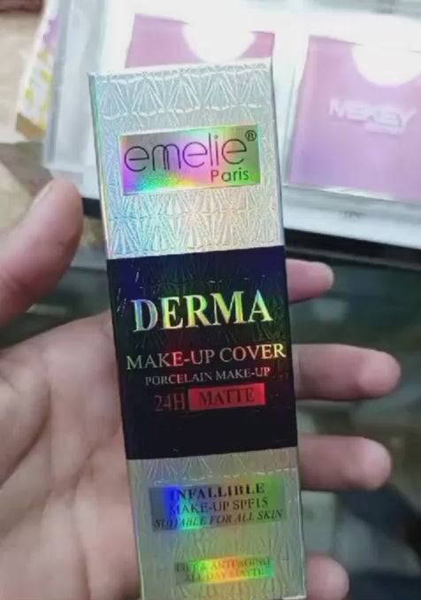 Emelie Derma Make Up Cover Foundation / Cosmetics Foundation (40ml)