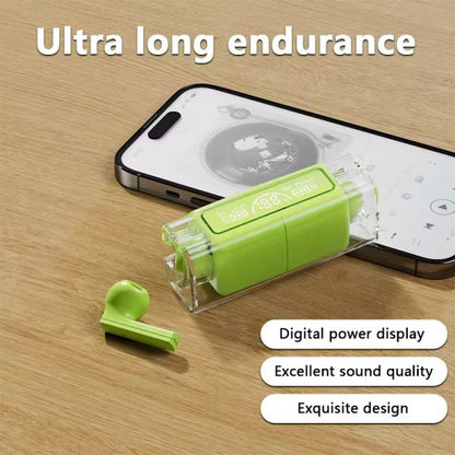 Tws Bh15 Music Wireless Bluetooth Ear Buds | Transparent Wireless Bluetooth Earphones, Earbuds, Headset For Men And Women (random Color)
